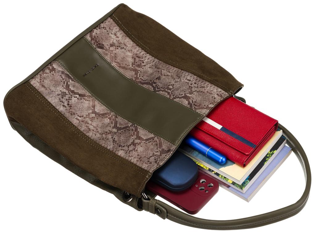 Women's Handbag 6885-4 KHAKI