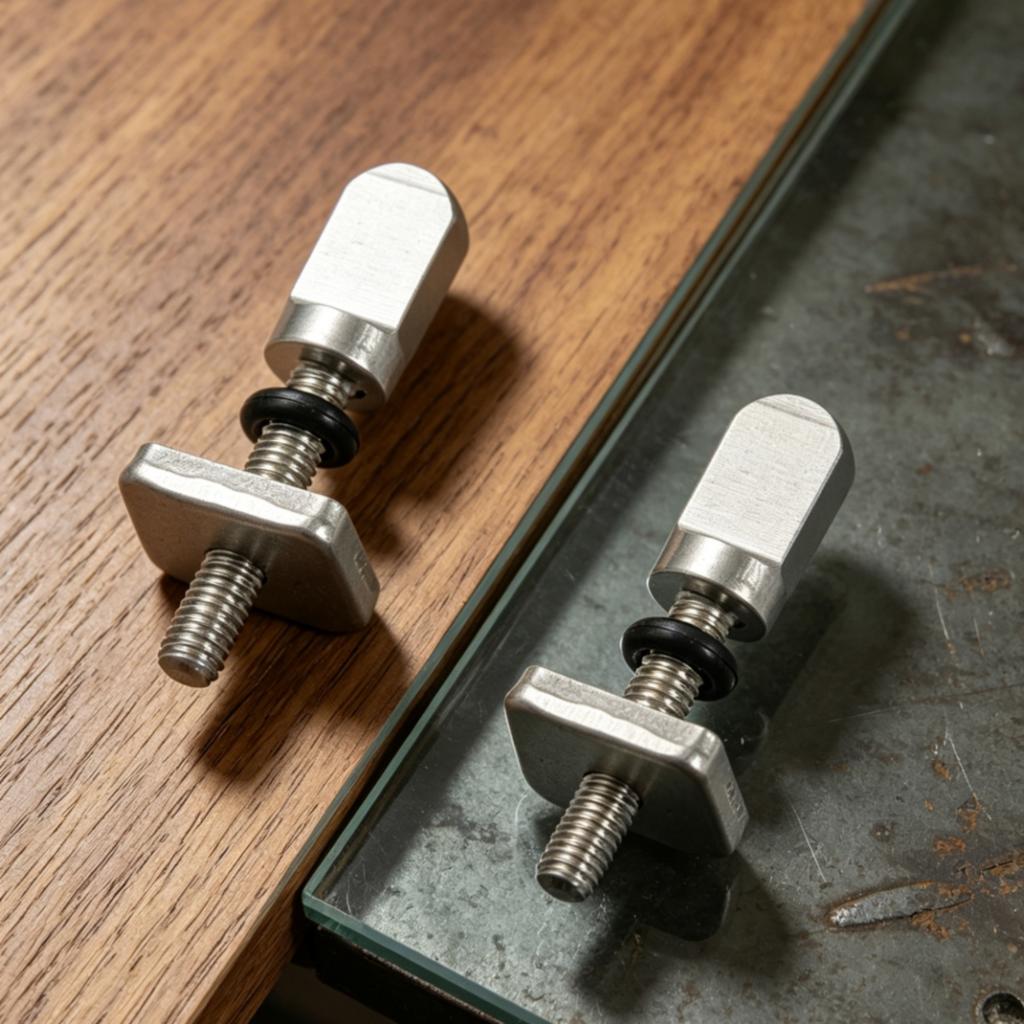 2 Pieces Sup Fin Screw Easy To Install Hand Tighten Fin Bolt Insert Screw Set Corrosion Resistant Water Sports Gear Rustproof