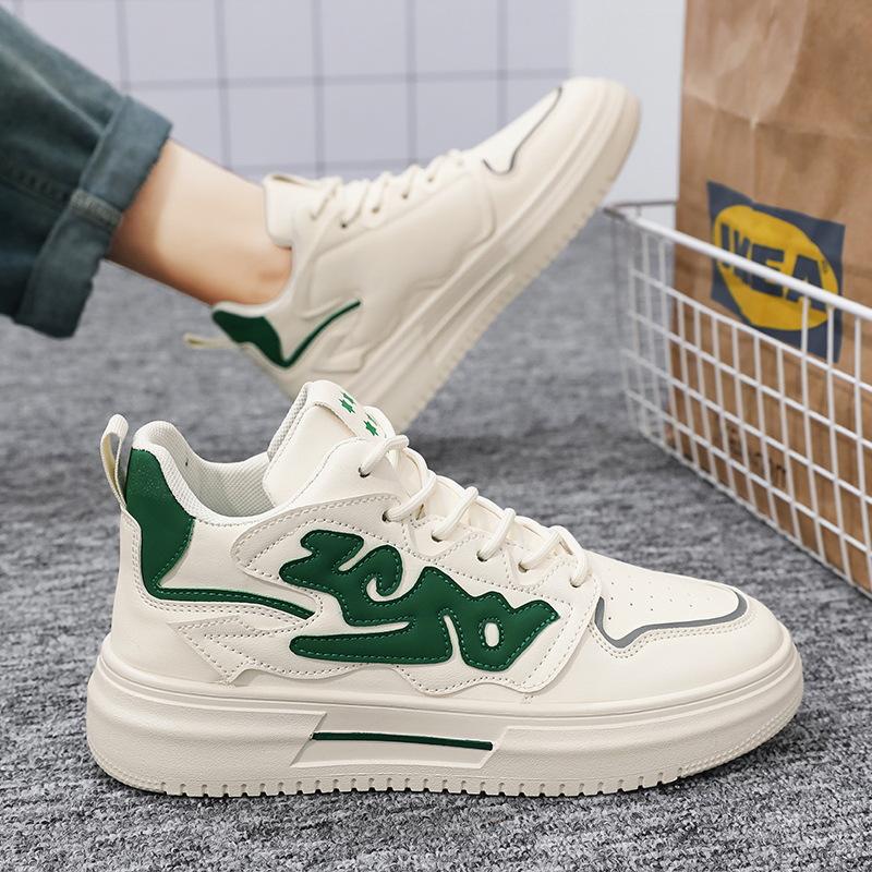 

Осенняя мужская обувь новая дышащая высокая маленькие белые туфли мужская корейская версия трендовые универсальные туфли на платформе спортивные повседневные туфли обувь для скейтборда 39