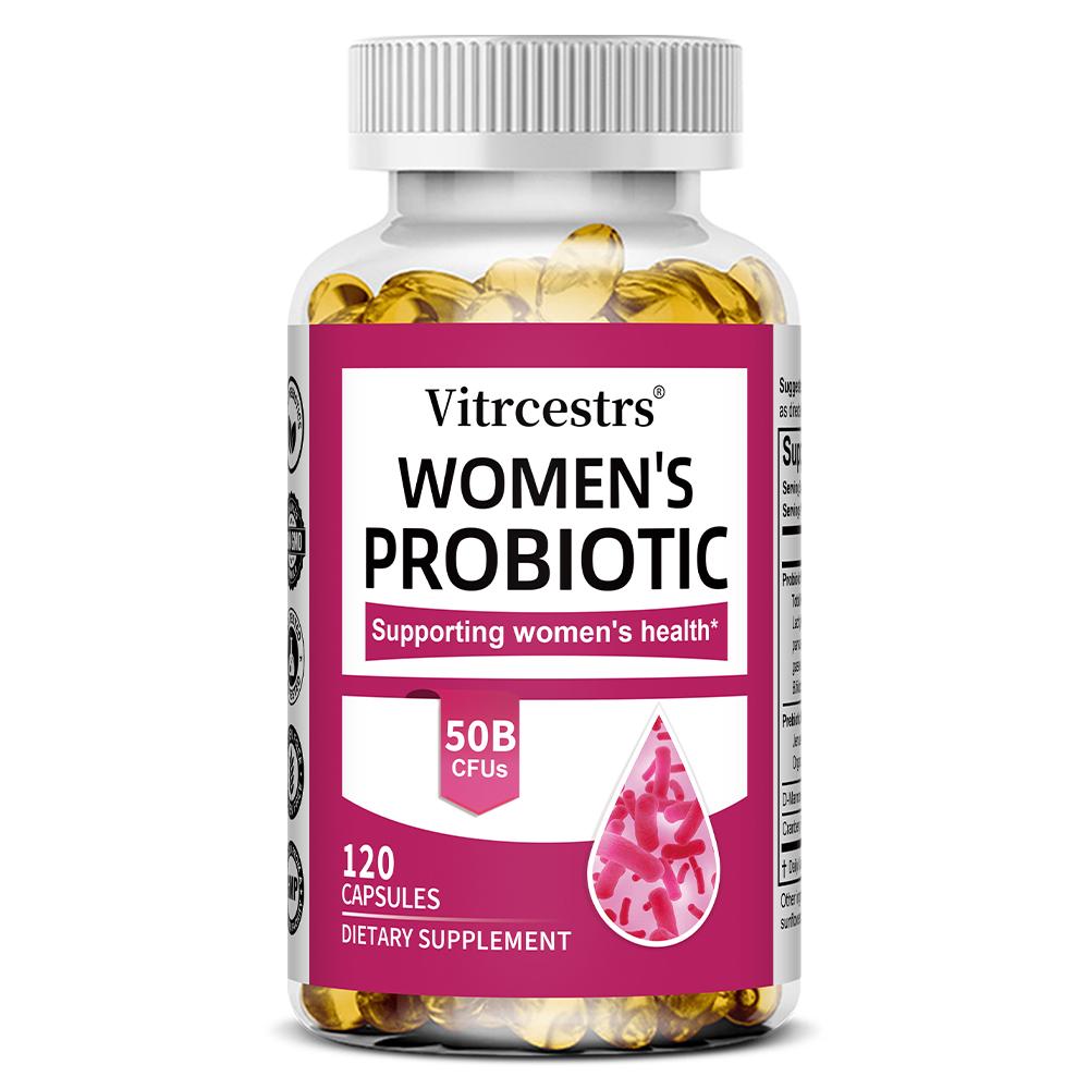 Probiotic Women S Blend Dietary Supplement, With D-Mannose Cranberry Fruit 120 Capsules