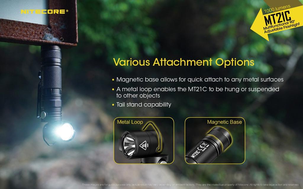 Nitecore MT21C Torch Black -
