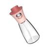 1pc Olive Sprayer Bottle Exquisite Design Visible Glass Fine Oil Control For Cooking Kitchen Storage Bottle Practical Oil