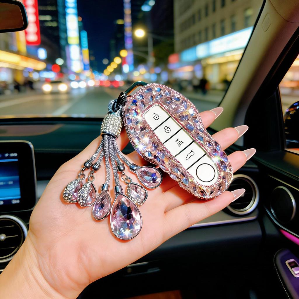 2026 Hongqi HS6 PHEV Women's Key Shell with Buckle - Stylish Car Accessory