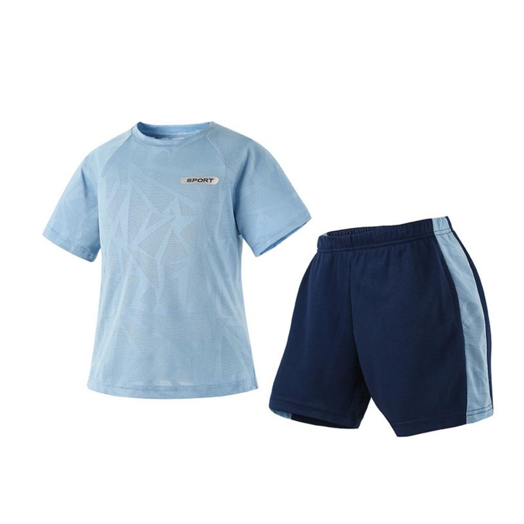 Boys' Quick Dry Sportswear Set for Running and Sports Activities