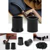 100pcs Black White Cigarette Pipe Disposable Tips Pipe Mouthpiece Stem Rubber Bits(#2)