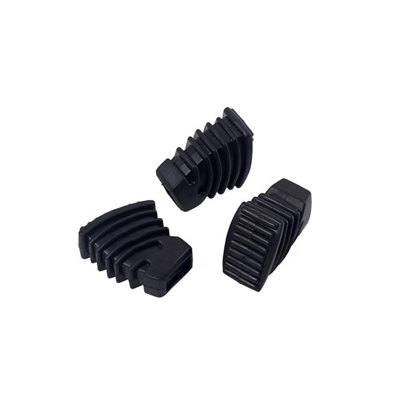 3pcs Drum Rubber Feet Percussionist Musical Gift Drum Bass Spur Foot Instrument Stand Accessoires