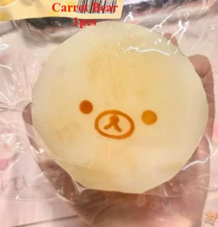 New Hot Selling Cream Texture Banana Carrot Bear Slow Rebound Kneading Toy Kneading To Gift