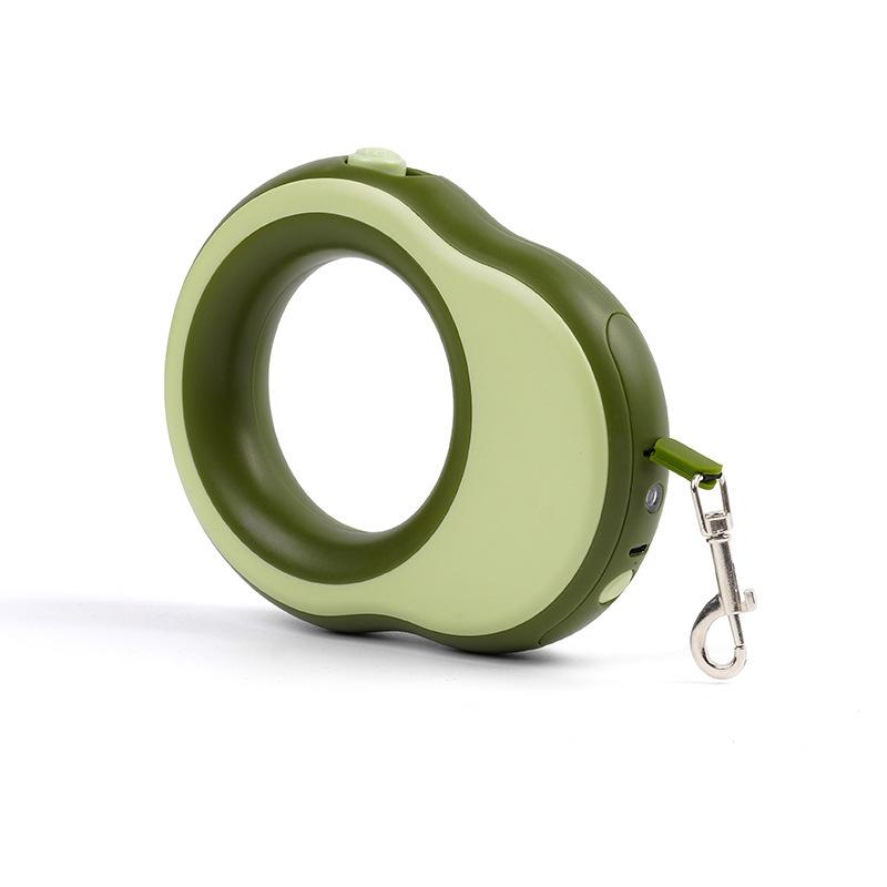 

New Pet Dog Leash - Avocado Color Contrastable and Extendable Dog and Cat Leash for Outdoor Walks with Cats and Dogs