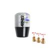 JDM Interior Car Racing Gear Stick Shifter Lever Clear Underwater Flower Design Crystal Resin Gear Shift Knob GReddy Real Flower