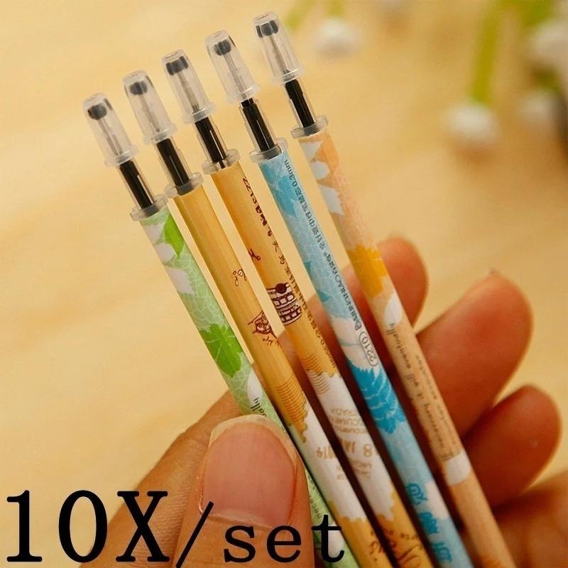 

1pcs Black Gel Ink Rollerball Pen Refill Replacement 0.35mm School Stationary