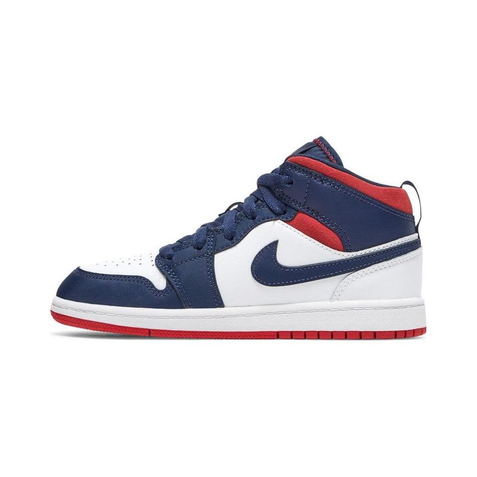 (PS) Air Jordan 1 Mid SE Olympic Kids BQ6932-104 EU 35