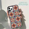 Autumu Moroccan Tiles Pattern soft Phone Case Cover for iPhone 17 Air 16 16e 15 12 11 13 14 Pro Max Apple Plus Coque