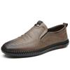FashionMen's Daily Casual Leather Shoes Fashion Casual Spring Autumn New Designer Loafers Male Breathable Fashion Shoes for Man