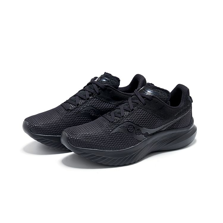 SAUCONY Kinvara 14 Cushioning Lightweight Breathable Slip-Resistant Durable Low-Top Training Running Shoes Men Sneaker Black S20823-312