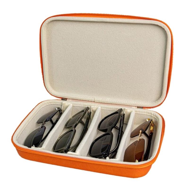 

Ударопрочный Компактный Футляр для Хранения Солнцезащитных Очков С Мягкой Внутренней Подкладкой Для Защиты Очков оранжевый