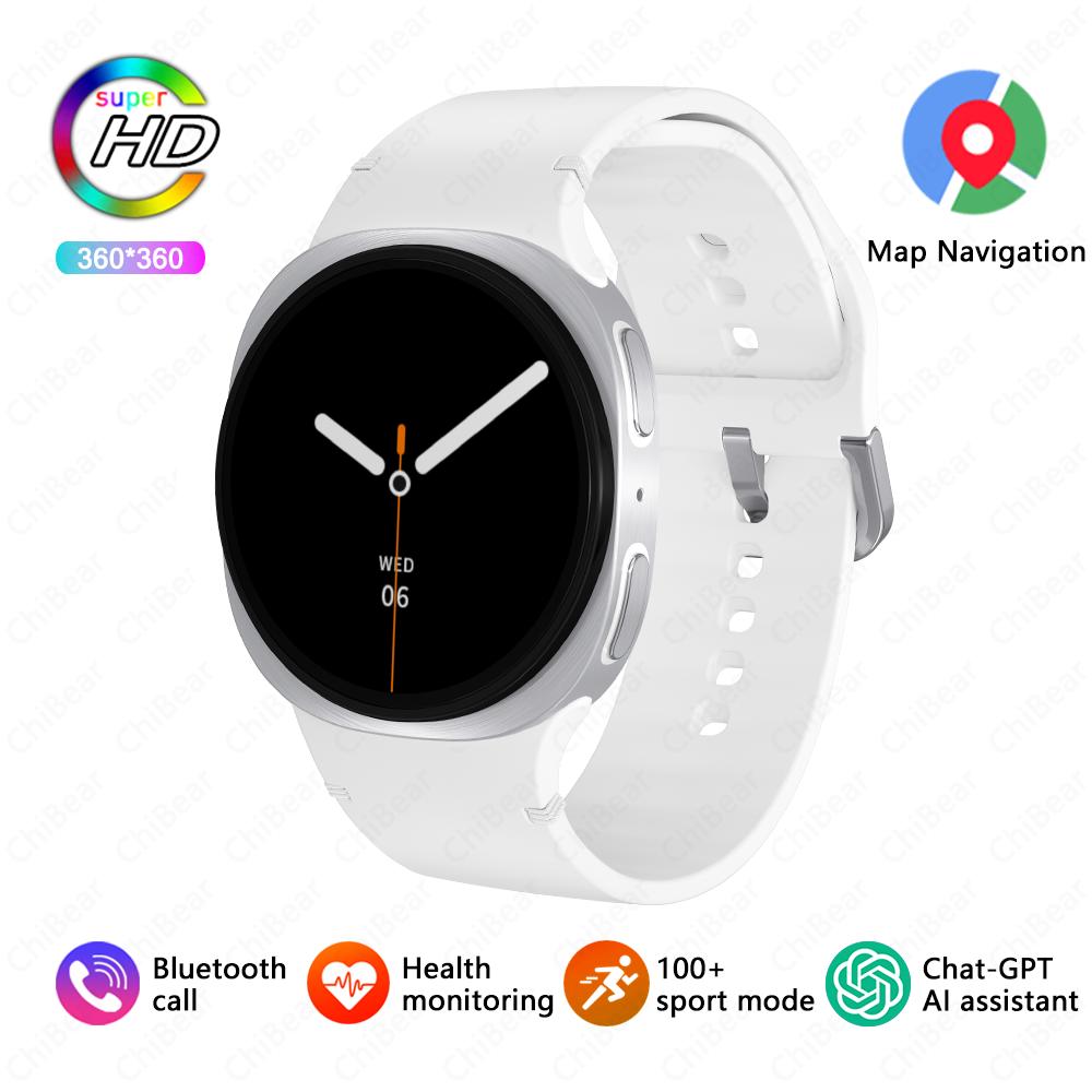2026 New Watches 8 Mini NFC Bluetooth Call Smart  Men Women GPS  Motion Track AI Voice Sport Heart Rate Health Monitoring AMOLED HD Screen Smartwatch