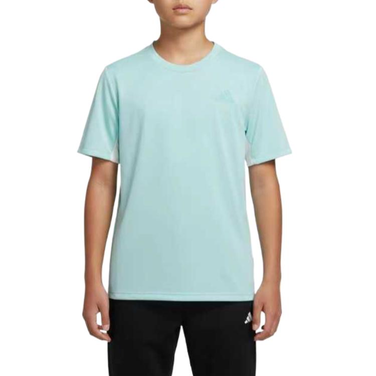 

Adidas T-Shirt Ss26 Solid Color Pullover Round Neck Short Sleeve Men tops KG5984 140