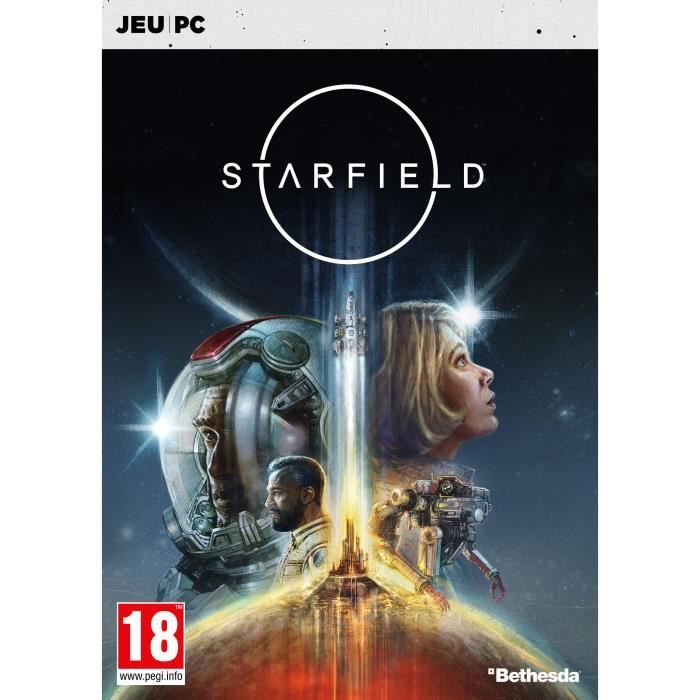 Jeu PC - BETHESDA - Starfield - Action - 1 000 planètes à explorer - Combats spatiaux excitants