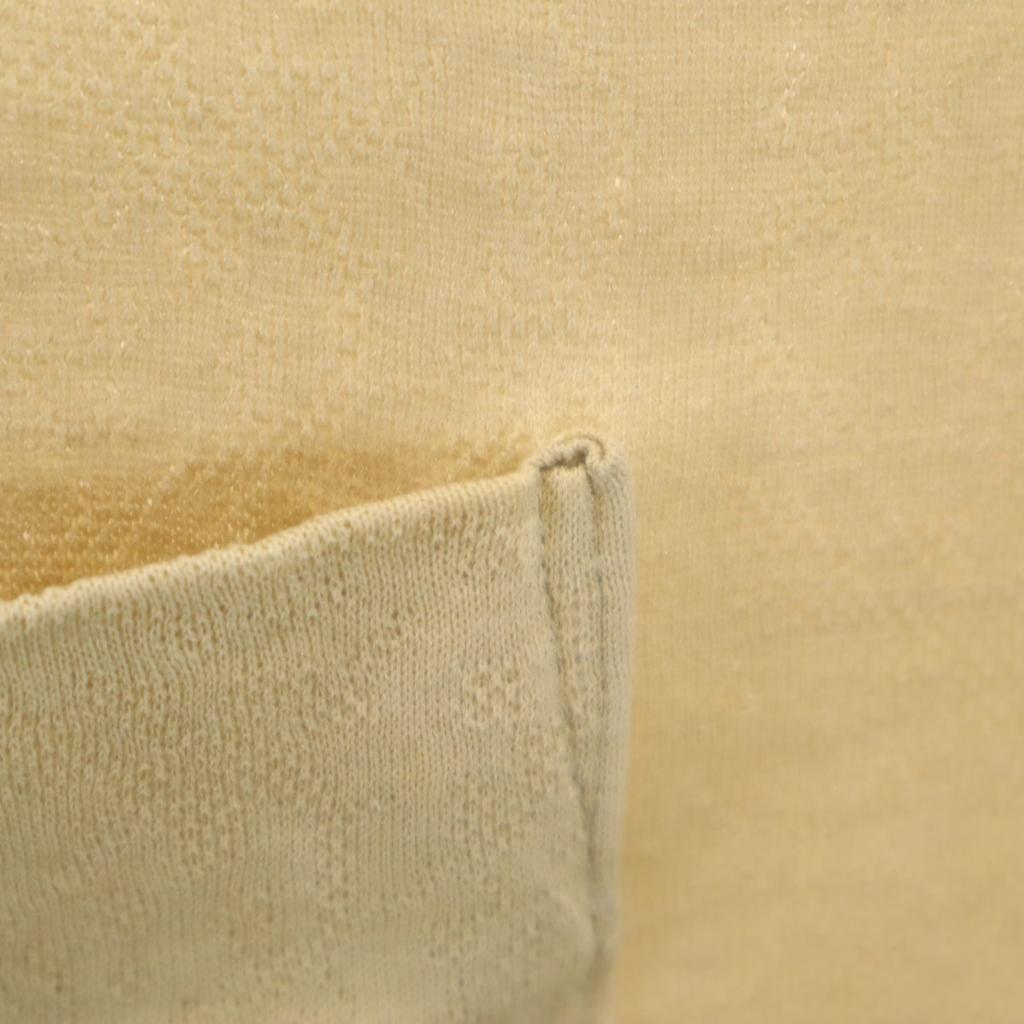 YVES SAINT LAURENT 90s Old Long sleeve Polo shirt L beige Men's Used