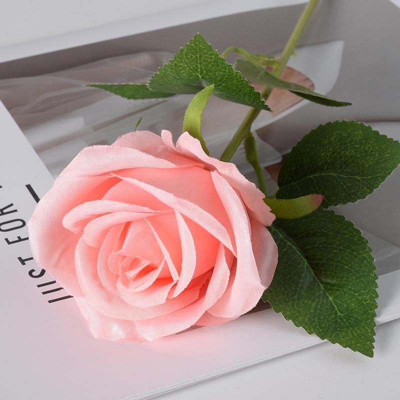Artificial Silk Rose Bouquet for Wedding and Home Decoration