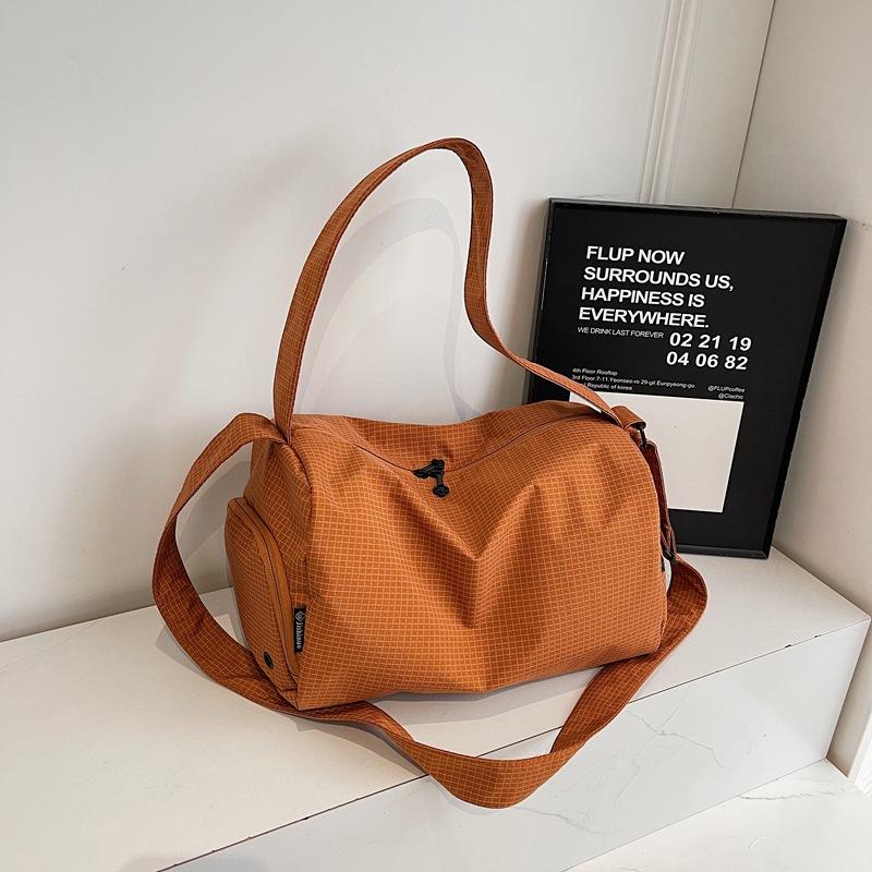 New portable sports bag, women's gym bag, large-capacity travel bag for short trips, shoulder bag, lightweight luggage bag for men, storage bag