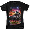 Back To The Future Shirt Delorean Classic Movie Poster Graphic Design T-shirt