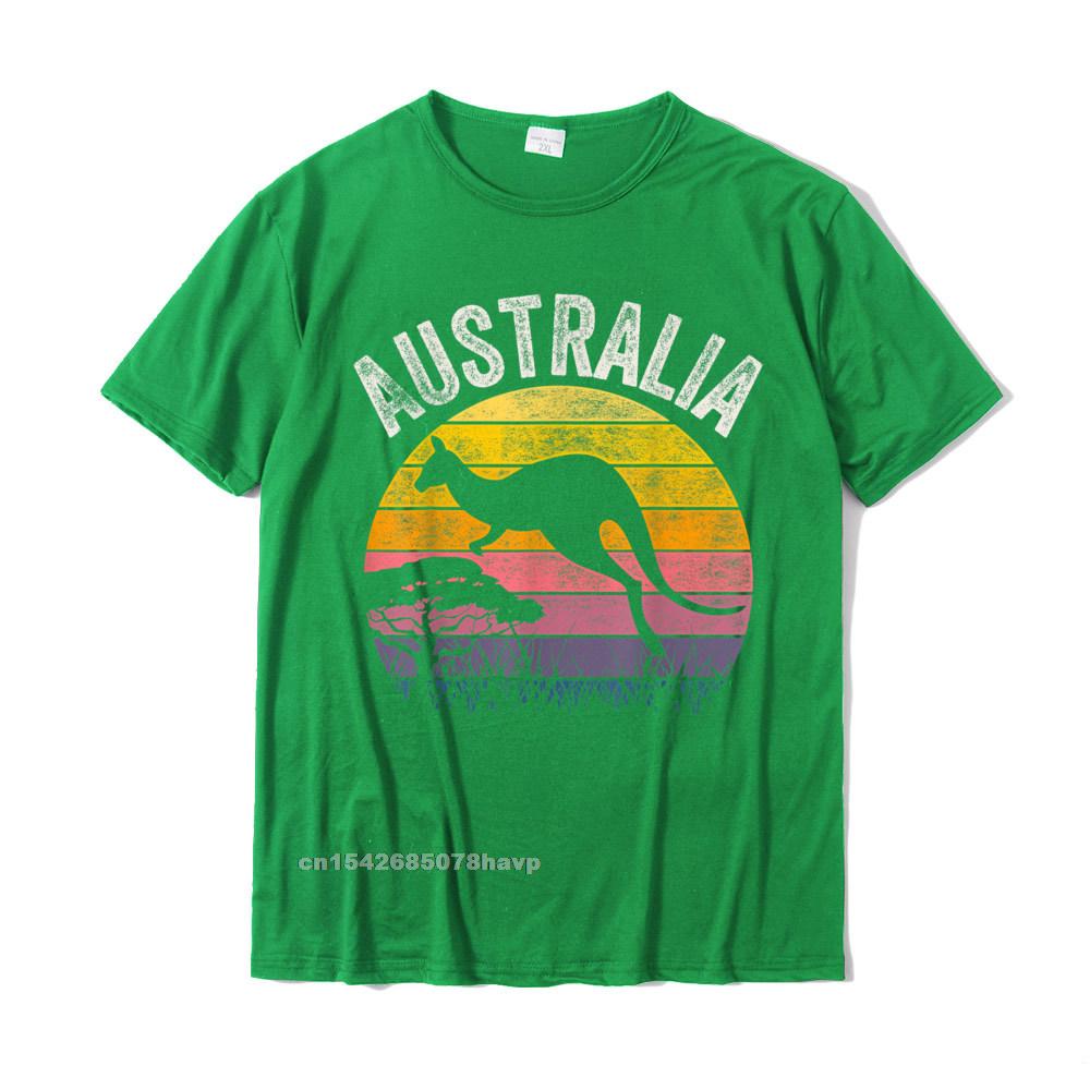 Australia Day Shirt Funny Australian Kangaroo Vintage Gift TShirt Cotton Tops Tees For Unisex Casual Top TShirts Birthday Coupons