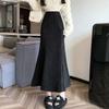 Small-scented Elegant Skirt for Women In Autumn Latest High-waisted Slim Fish Tail Skirt Hip-covered Long Skirt