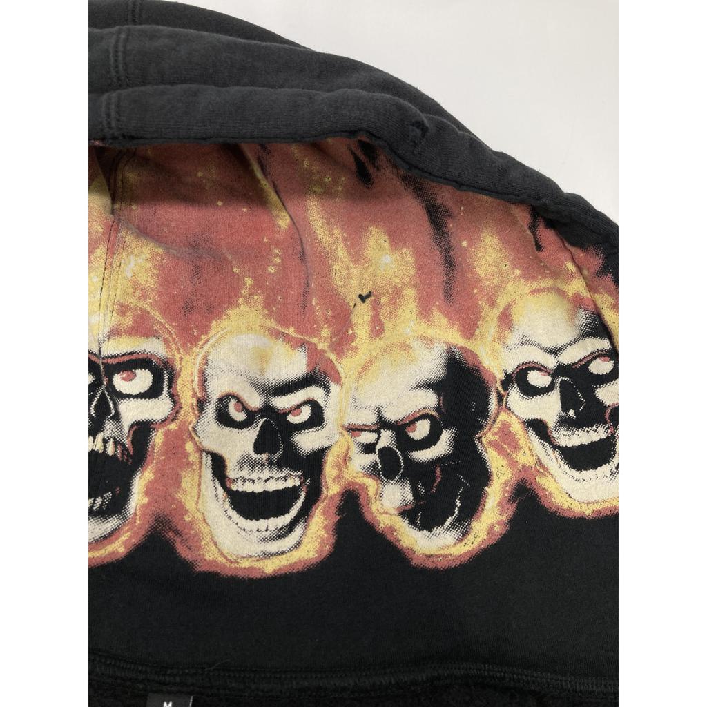 Supreme ×MM6 24Stainless Steel Black Zip-Up Hoodie Sweatshirt tops M blackUsed