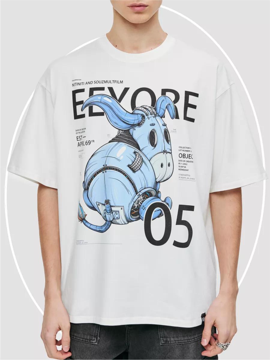 Oversized T-shirt Soyuzmultfilm print 4XL