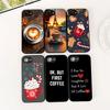 Cover for Samsung Galaxy S10 S8 S9 Plus A33 A34 A31 70 A71 A72 Note 20 9 8 S10E Casing Phone Case OK But First Coffee Book