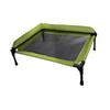 Outdoor Indoor Elevated Pet Bed Washable Mesh Raised Cot Hammock Cooling Mat for Dogs for Backyard or Camping