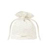Clarice Drawstring Bag, Ivory
