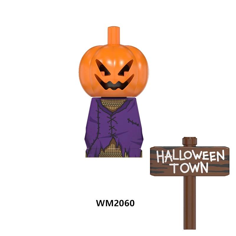 Halloween Horror Movie Series The Shining Silent Hill Building Blocks Bricks Mythic Pyramid Head Action Figures Kids Toys