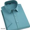 Bamboo Fiber Iron-Free Long Sleeve Korean Style Casual Men's Shirt