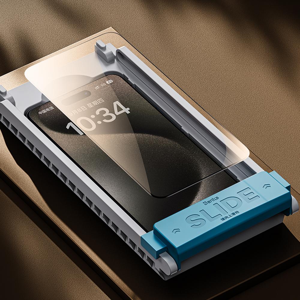 

BENKS For iPhone 16 Pro Max High Aluminium-Silicon Glass Screen Protector High Definition Type A
