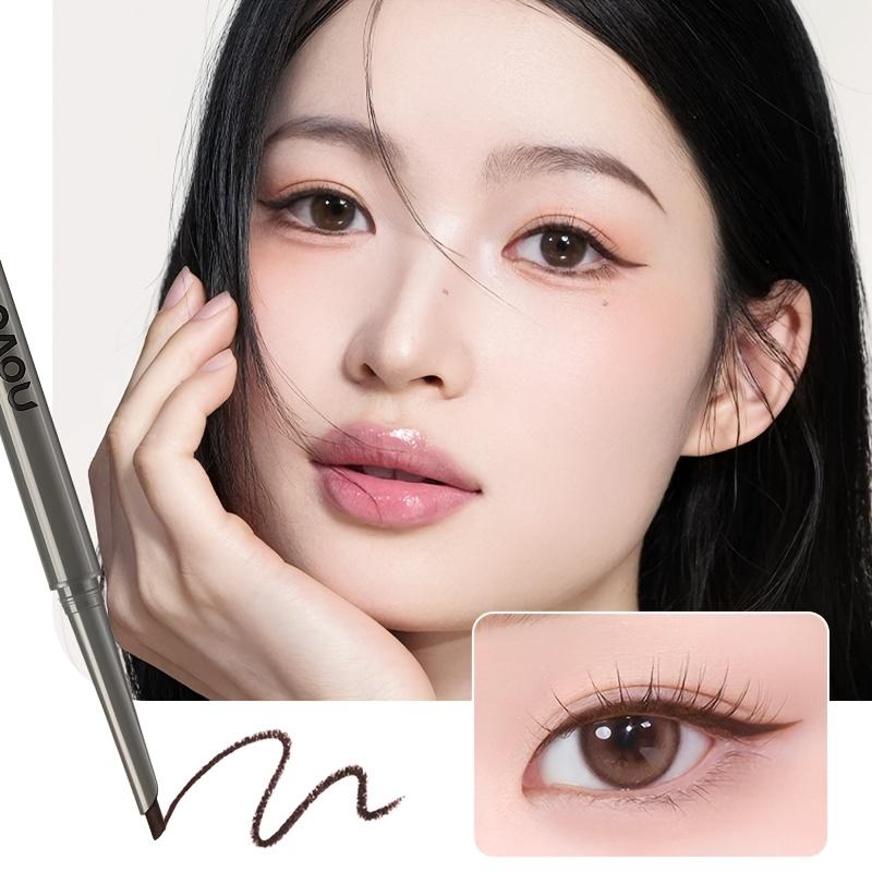3PCS Ultra Thin Flat Angled Gel Eyeliner Pencil Set Waterproof Long Lasting Eyebrow Eyeliner Pen