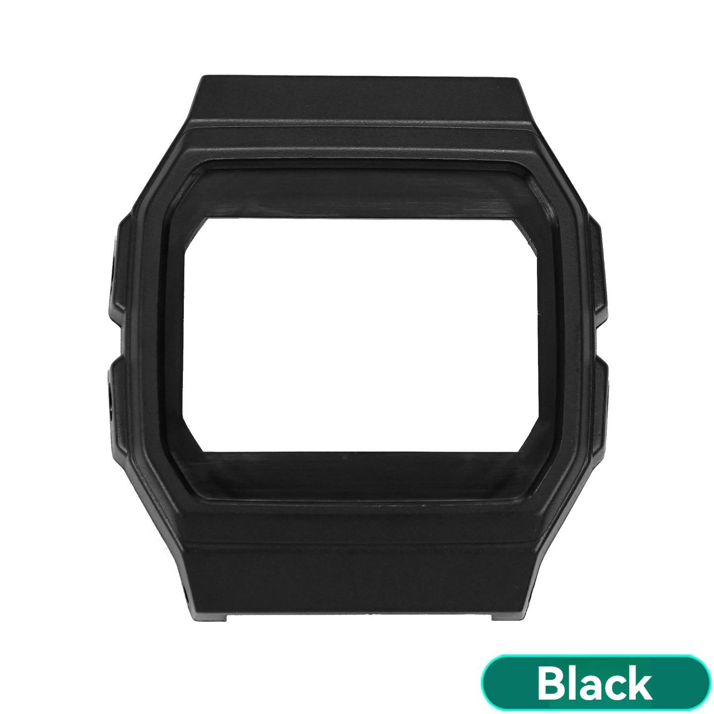 

For Casio F-91W F91W F-91W-1 Series Watch Case Modification High Quality Plastic Case Bezel Shell Silver Black Rose gold For F-91W