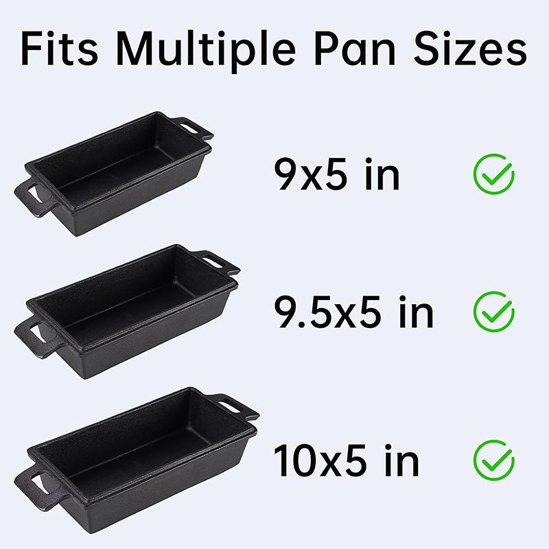 Silicone Bread Loaf Pan For 22.86X12.7 Cm Baking Pans - Food Grade, Non-Stick, Easy To Clean, High-Temperature Resistant 1Pc