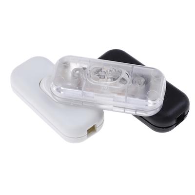 1Pc On/Off Inline Switch Inline Table Lamp Desk Light Cord Cable Switch 250V 6A