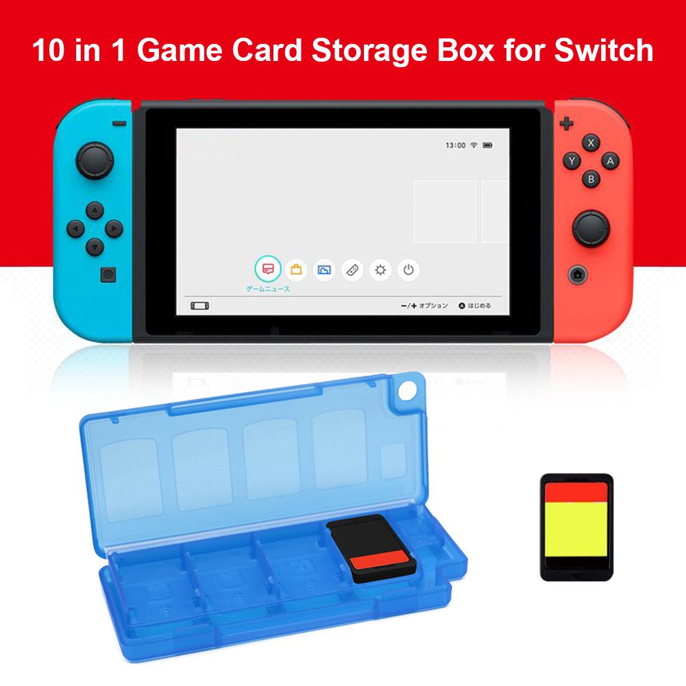 10 in 1 Card Holder Game Card Protective Storage Case Cover for Nintendo Switch