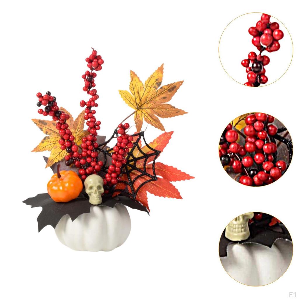 Pumpkin Maple Bonsai Centerpiece for Autumn Celebrations