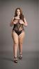 Le Desir - Plus Size Bodysuit with Side Masks