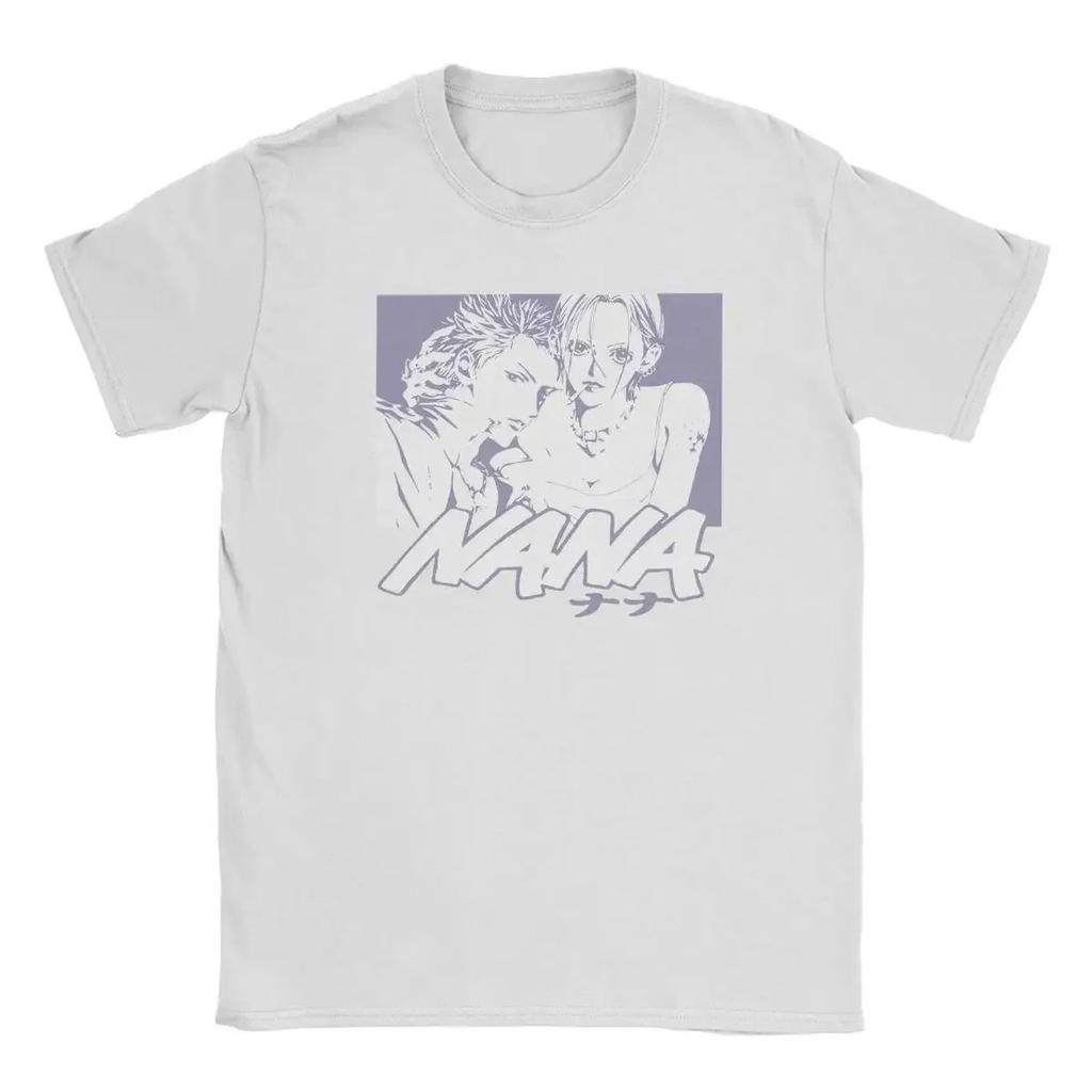 NANA Osaki T Shirt Casual Harajuku Streetwear Japanese Clothes T Shirt Fashion Rock Punk Short Short Sleeves Plus Size Loose Tee