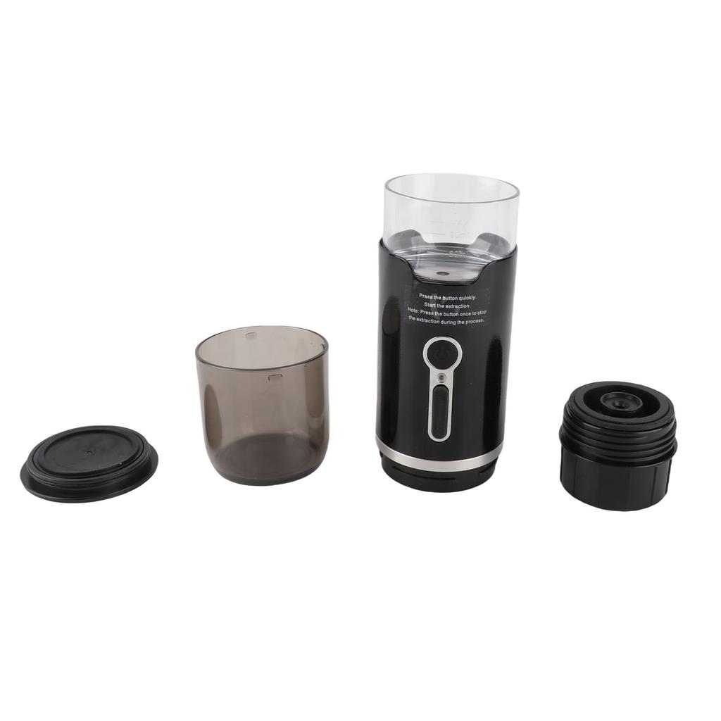 Travel Coffee Maker for Camping Car Coffee Maker Cordless Heating Automatic Coffee Machine