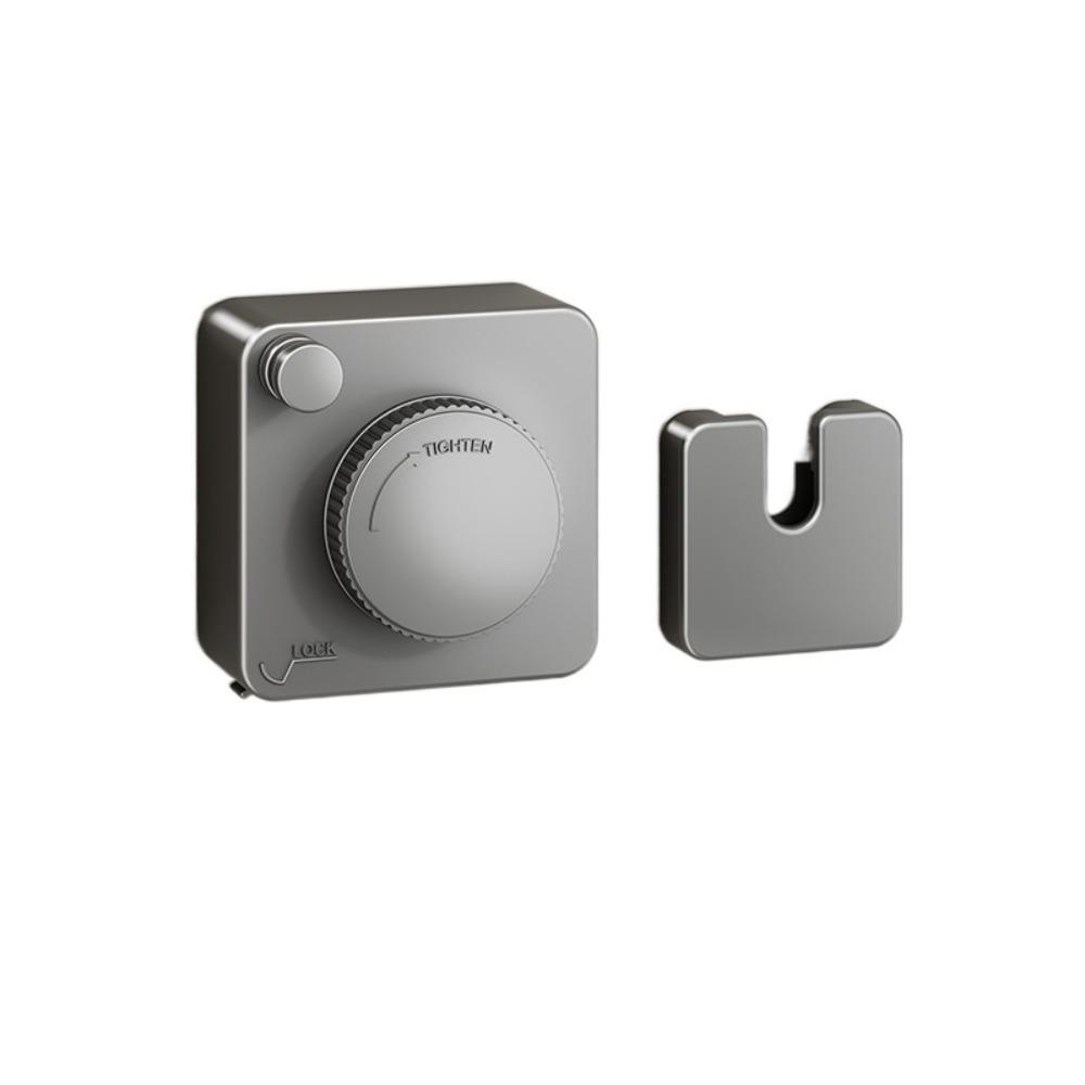 Retracting Retractable Clothesline Wall Mounted Clothes Drying Laundry Rope  Shower Room