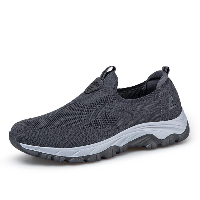 Genuine Summer Sports Shoes - Non-slip Soft Sole for Middle-aged & Elderly Men