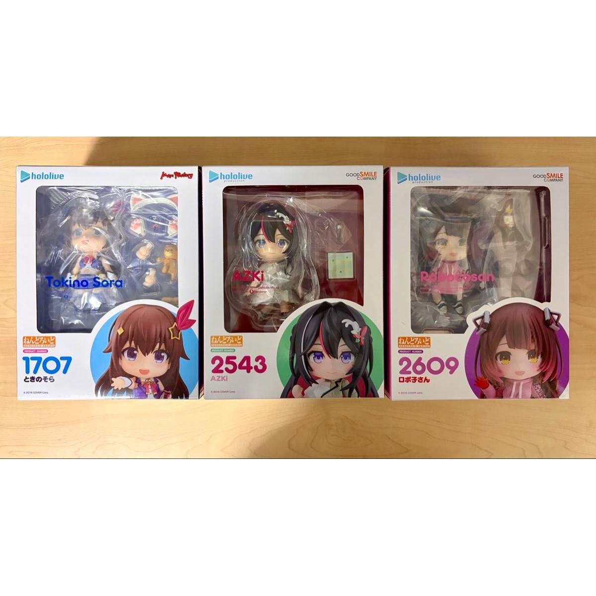 Used [New and unopened] Nendoroid Hololive Toki no Sora AZKi Roboko-san Set
