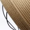 Nuovo Cappellino da Bambino con Orecchie Rete di Paglia Protezione UV Cappello da Sole da Spiaggia Traspirante Cappellino da Baseball Estivo