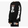 Off-White White Graffiti Long Sleeve Sweatshirt Men Tops Black OMBA037R20E300091001